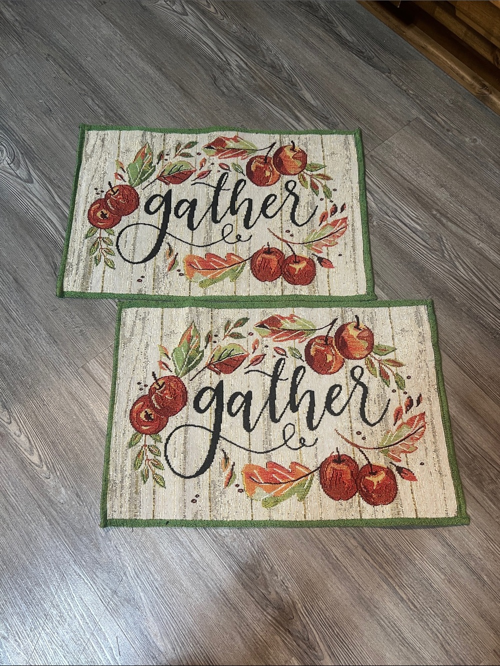 2 Gather Fall Place Settings